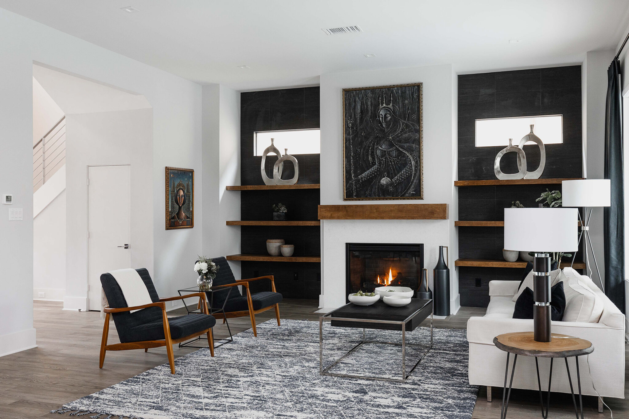 mid-century modern interior designer mclean va 