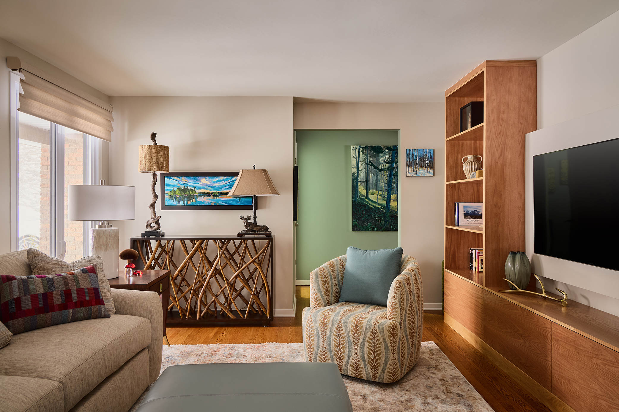 transitional interior designer arlington